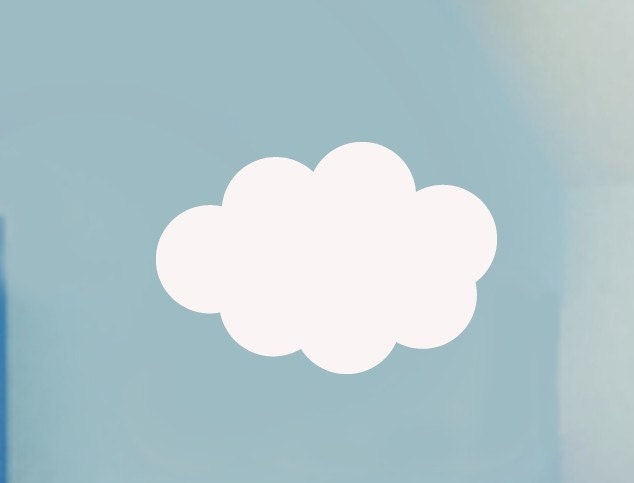 cloud lettering