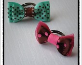 Lovely Polka Dot Bow Ring.  