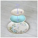 Nicola: Vintage Floral Tiered Cupcake Stand, Cake Stand, Serving Stand, Jewelry Stand, The Perfect Gift
