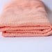 Cotton Gauze Swaddle Blanket in Apricot- Free Shipping- Free Domestic Shipping