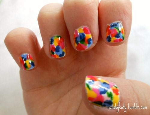 Watercolor Nails