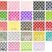24" Floor Ottoman Pouf Pillow Bella Pink & White - Gotcha Chainlink Contemporary Modern Print