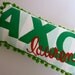 Alpha Chi Omega sorority pillow. Personalized with name.
