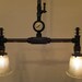 Steampunk lamp vintage industrial light chandelier machine age edison bulb antique steam punk