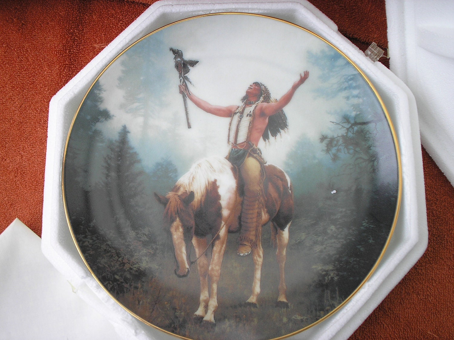 Hamilton collection plate Deliverance by jorgensonphylis on Etsy
