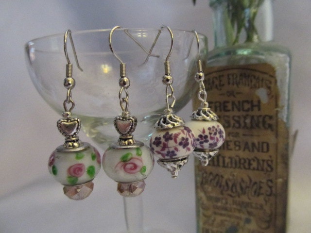 European Bead Earrings (3 Styles)