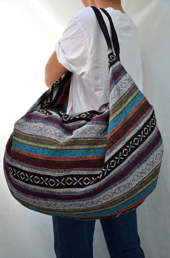 Hmong Hippie Gypsy Boho Hobo Backpack Messenger Bag M200