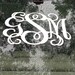 Monogram Car Decal Monogrammed Vinyl