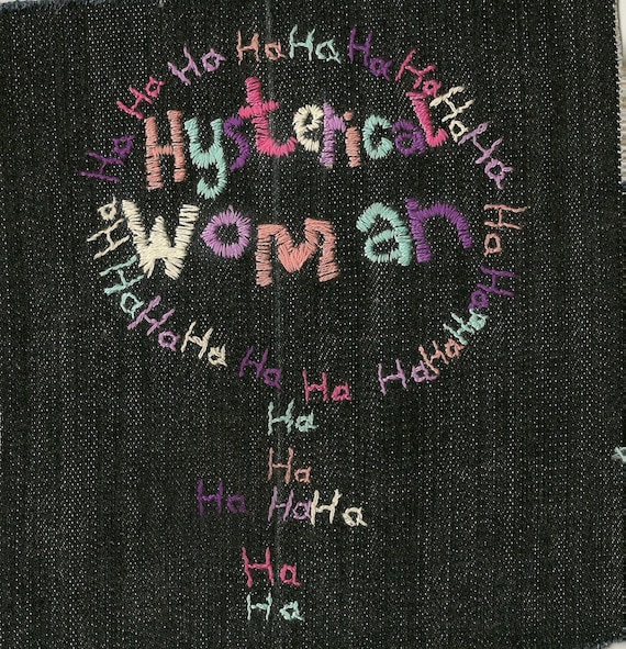Hysterical Woman - Riot Girl Jeans/Jacket Patch