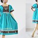 Discount 15% Princess of Hmong..light green linen dress (S-L)