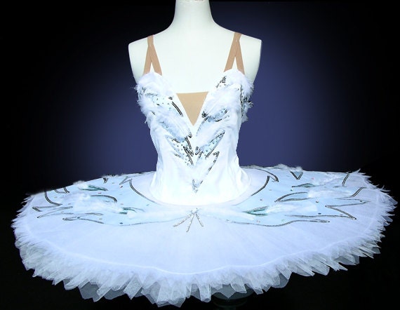 Ballet Tutu Beautiful Classic White Swan Lake By Thedancerschoice 