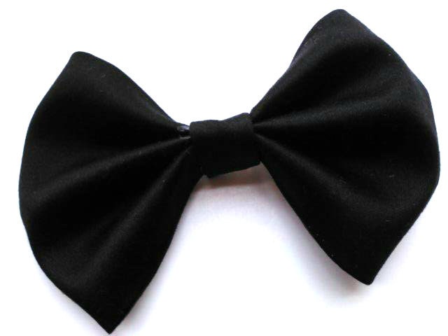 Rockabilly/Pin Up Hair Bow- Black