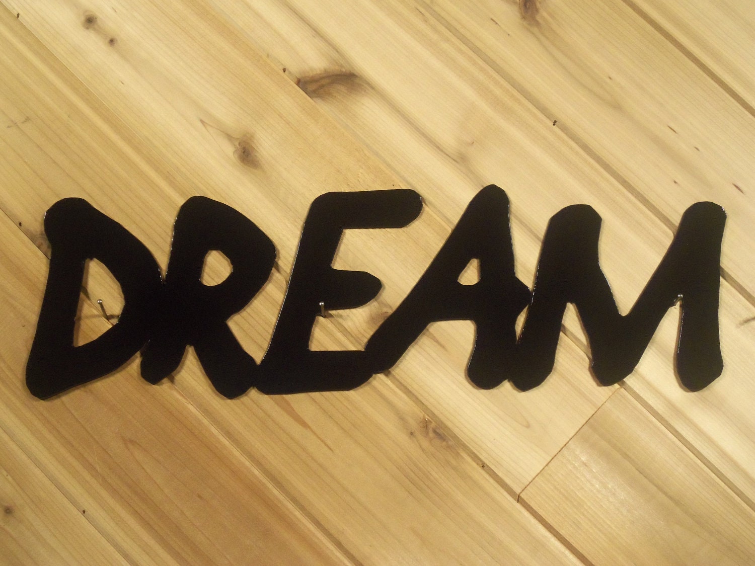 Dream Metal Wall Words Metal Wall Art by by PrecisionCut on Etsy