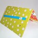 Orange and Green Retro Modern Pattern Keeper Chart Holder