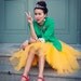 Yellow tutu tulle skirt for adults, petitcoat, adult tulle skirt , yellow tutu skirt