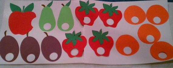 Items similar to Very Hungry Caterpillar FRUIT on Etsy