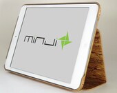 Minji Mini iPad Natura Wooden Grain Case / Cork