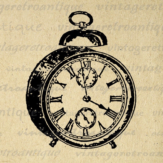 antique clock clipart - photo #46