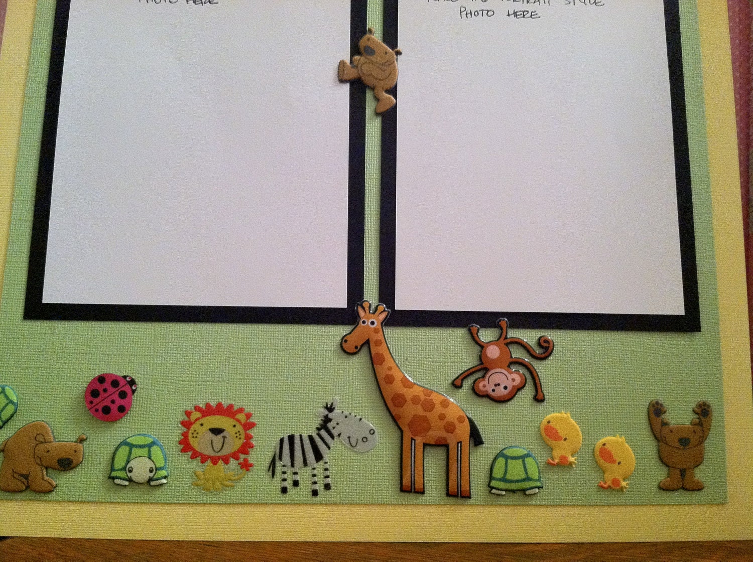 Party In My Crib  Pre Made 12 x 12 Double Page Layout