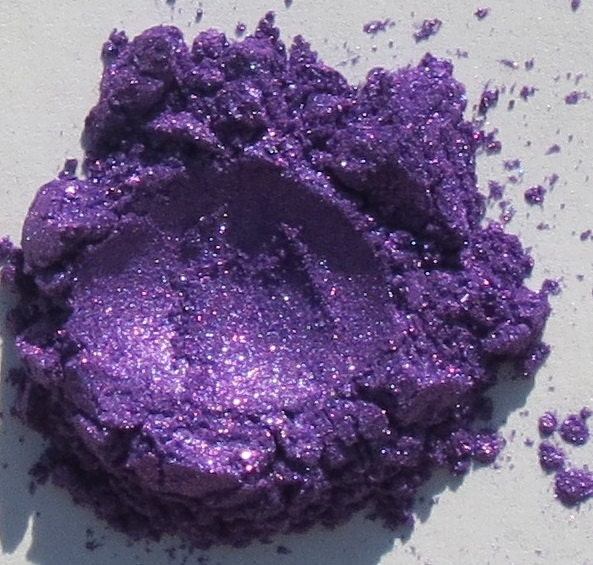 Eye shadow "Bright Violet" natural mineral make up