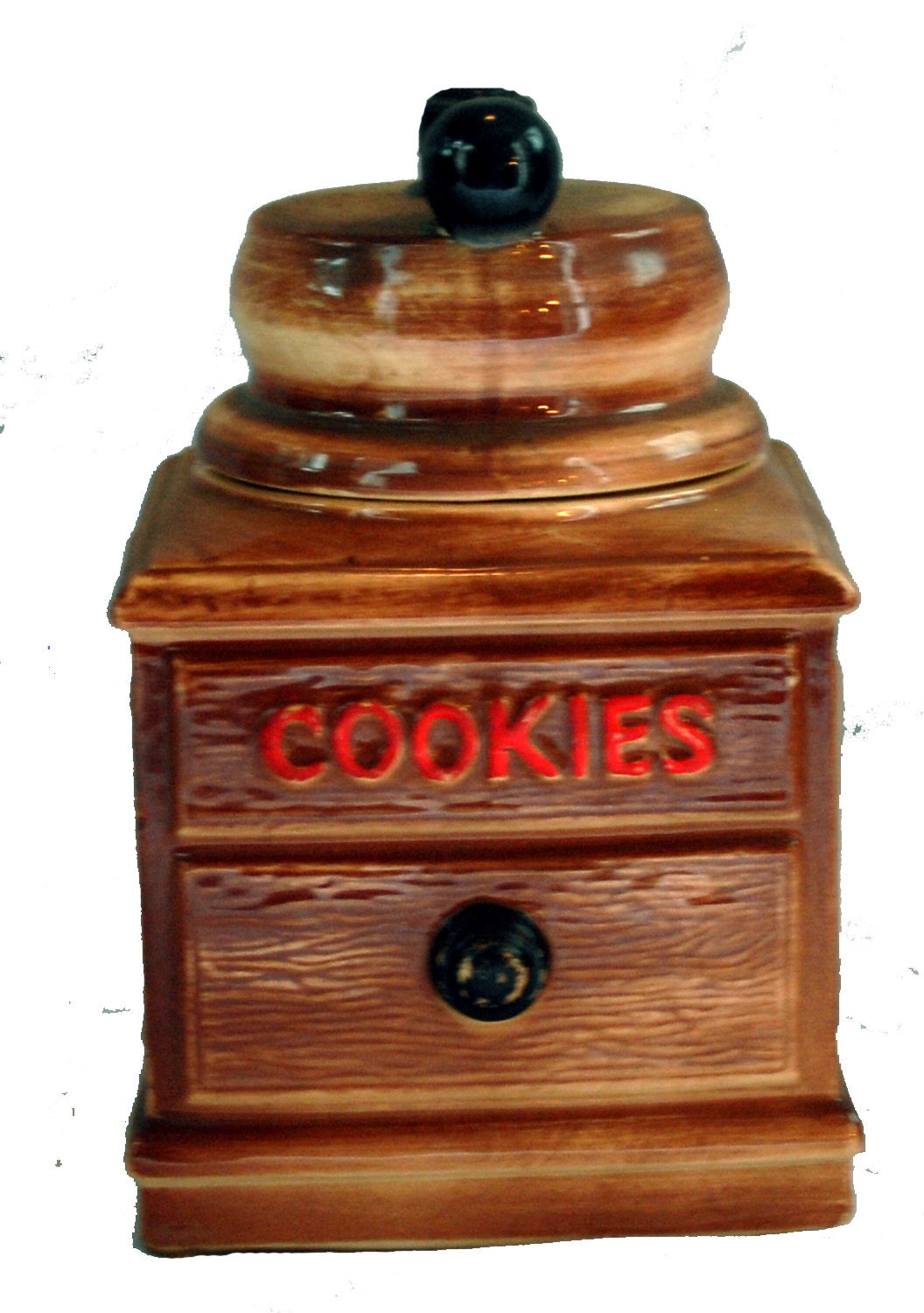 Vintage McCoy Coffee Grinder Cookie Jar by AttictoSeller on Etsy