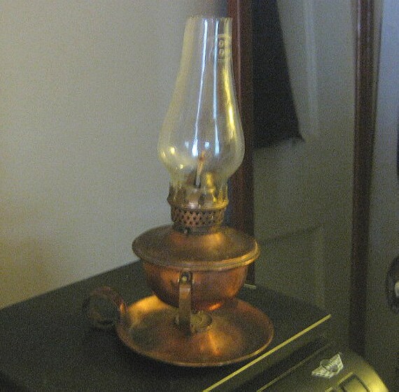 Items similar to Vintage Hilco Brass Oil Lamp Made in Hong Kong on Etsy
