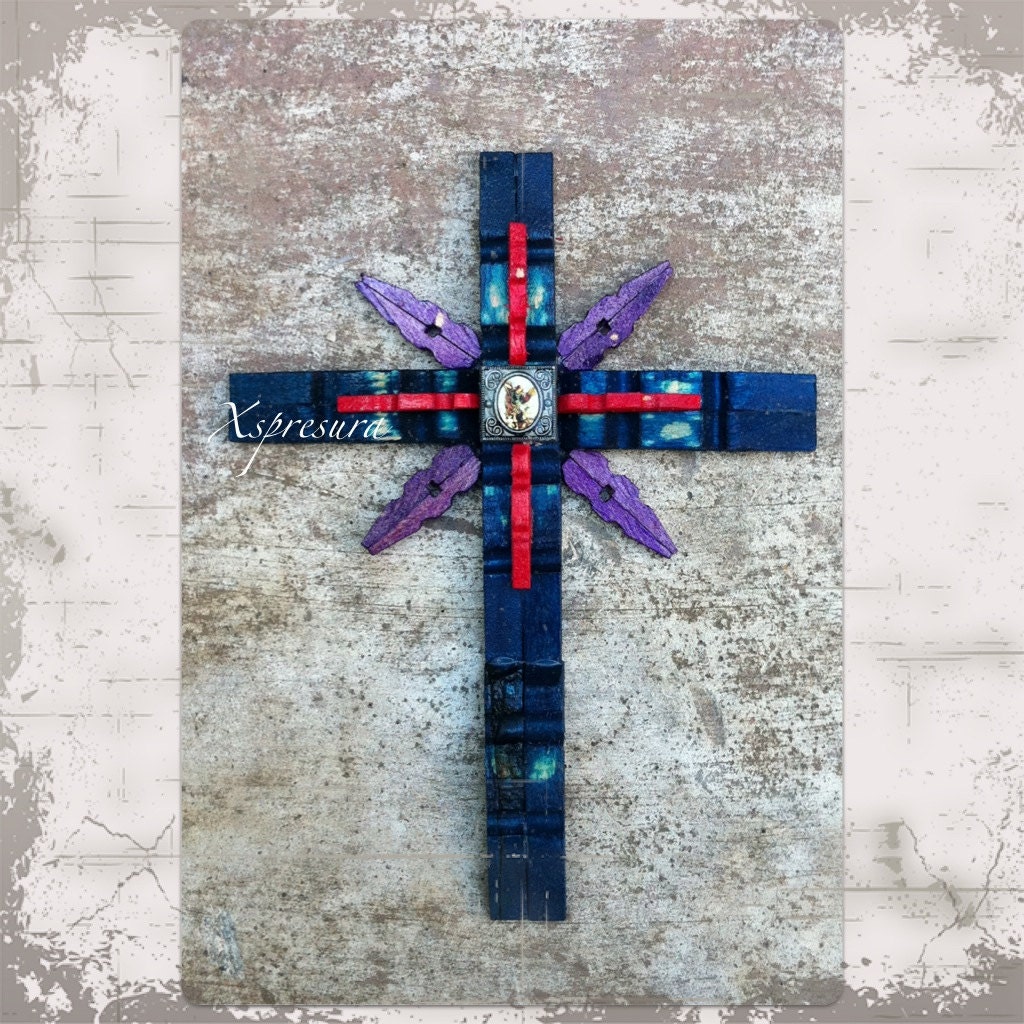 Clothespin Crosses