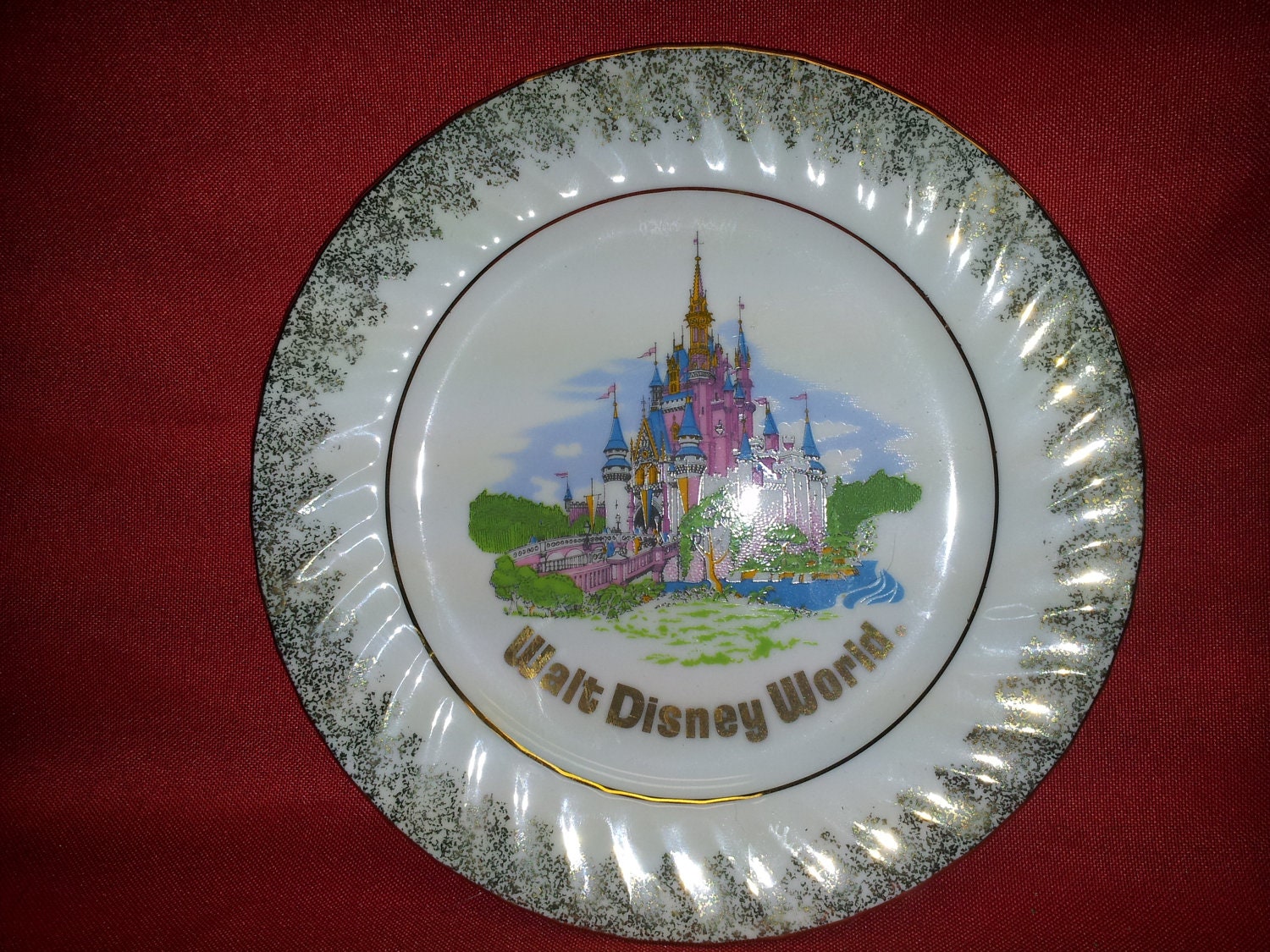 Walt Disney World Collectible Plate by Agift1gives on Etsy