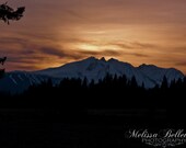 Photographic Print "Sunset over Smithers"