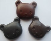 3 Kids Teddy Bear Crayons - Eco-Friendly - You Choose Your Colors - Red, Blue, Green,Yellow, Pink etc. Il_170x135