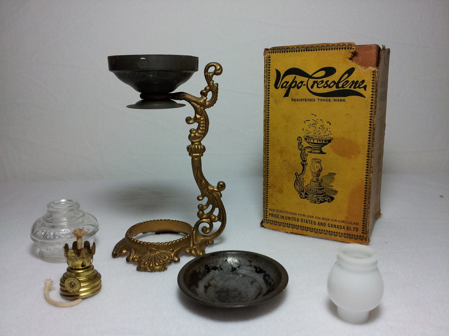 Antique Vapo Cresolene Vaporizer