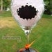Chalkboard II Hand Painted Wine Glass