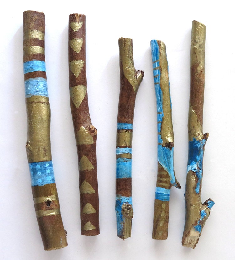 Painted sticks