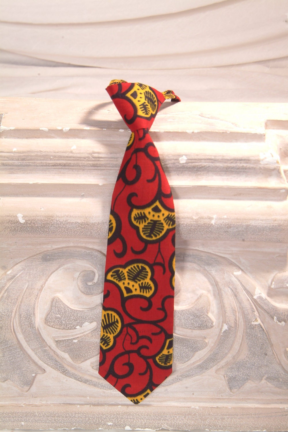 Ankara fabric boy tie