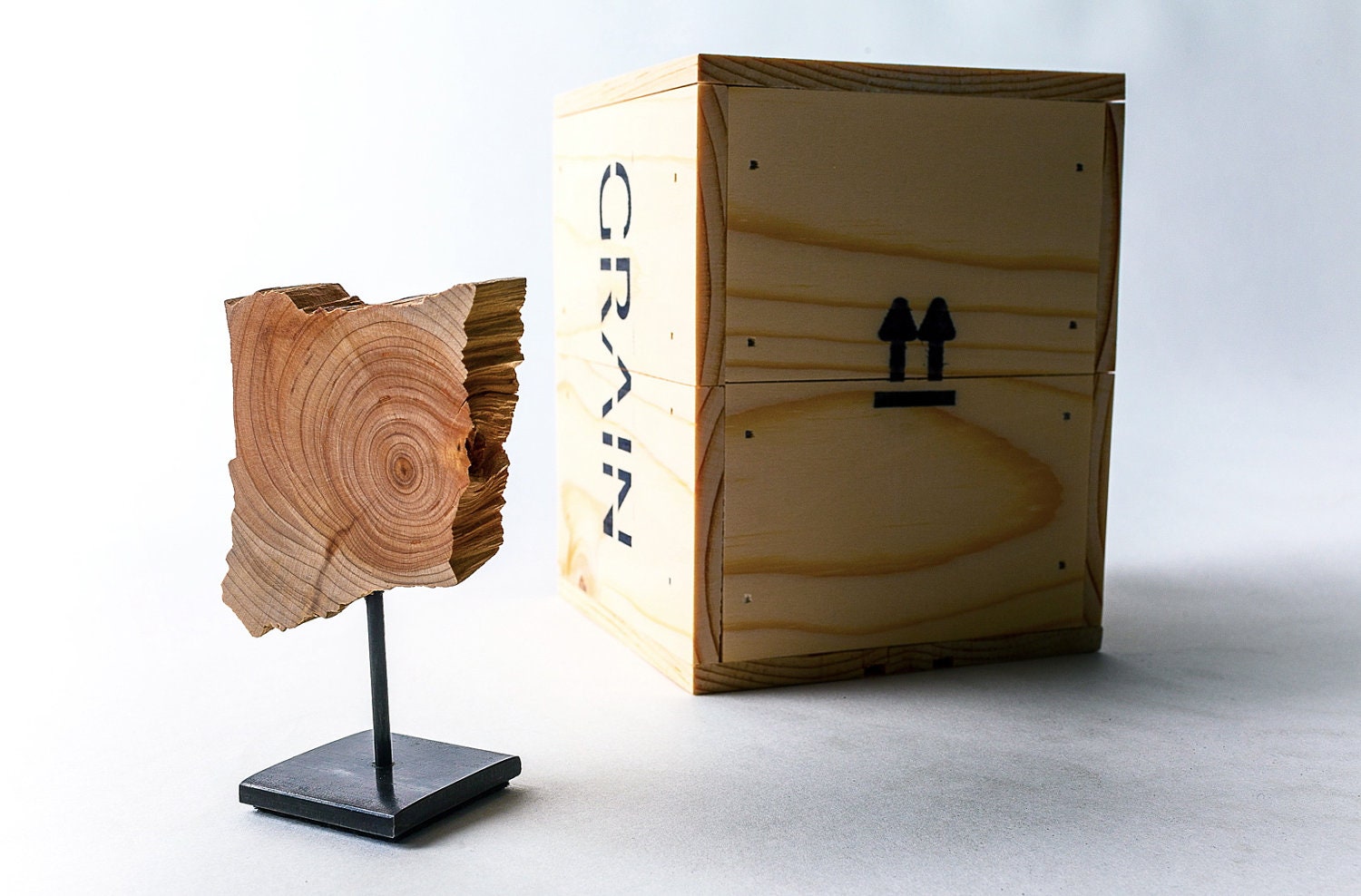 Minimalist Wood Sculpture Fine Art Wood Sculpture on by SplitGrain