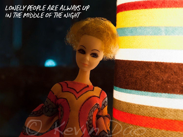 Kevin Dao 2012 Nicole Krauss Quote Dawn Doll Postcard 4x6 Photo on Metallic Paper