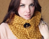 Cowl CROCHET PATTERN Chunky Scarf  Wrap The BROOKLYN