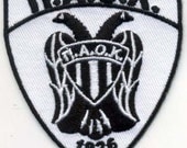 Paok Fc Football Club Greece Embroidered Patch