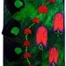 Jazzed: Garden Bells.An abstract floral wall hanging