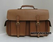 Brown Handmade leather tote/woman's bag/shoulder bag/briefcase/messenger bag/leather bag/handmade bag/