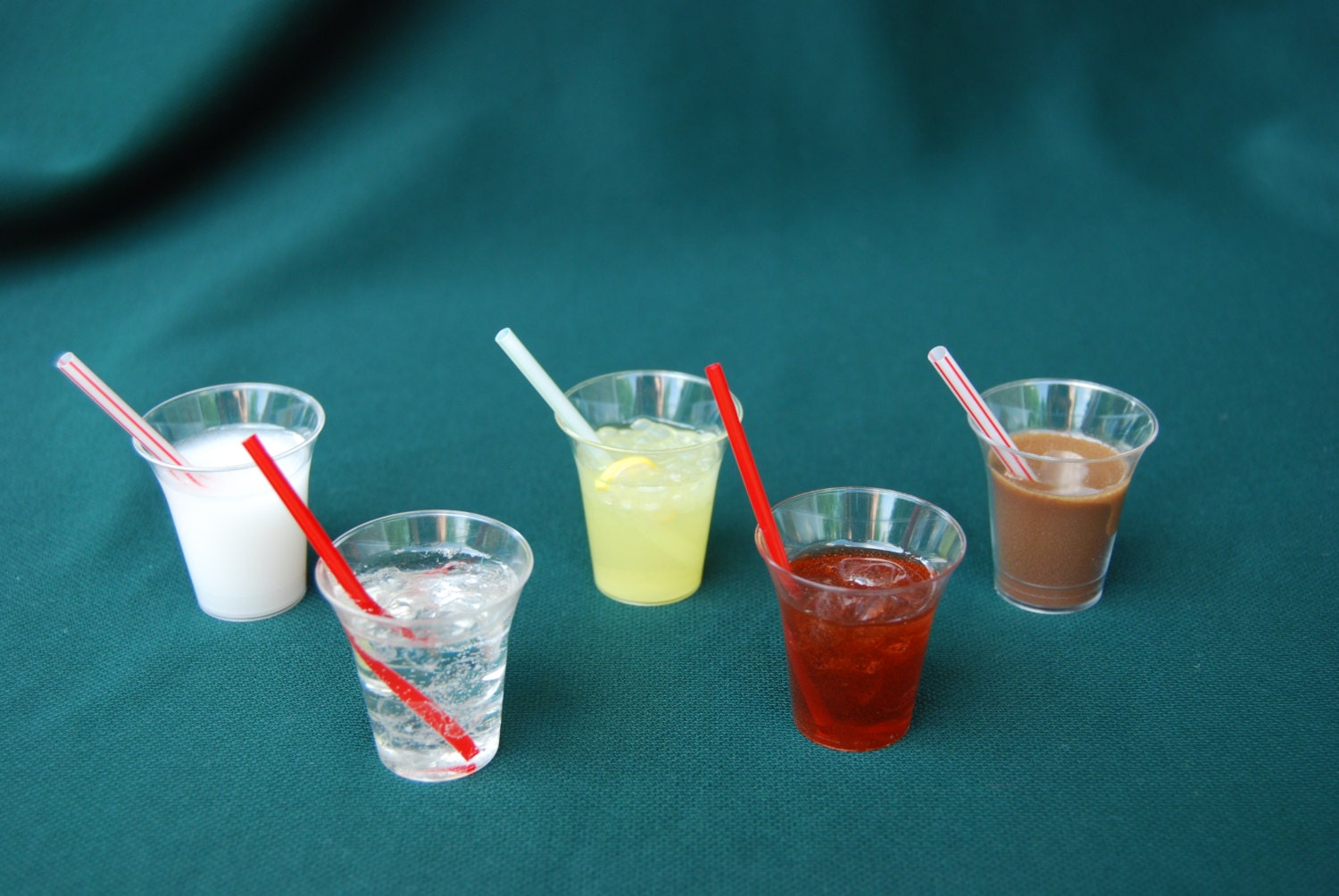 American Girl Doll Food Two Doll Drinks Milk by FauxRealFood