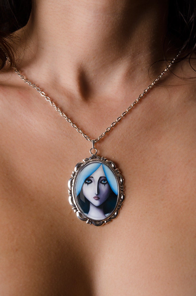 Pendant Necklace - Revisited Snow Flower