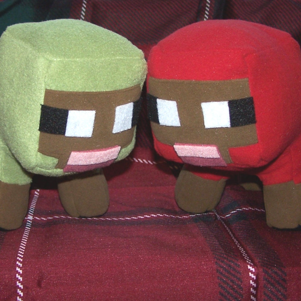 pink sheep plush minecraft