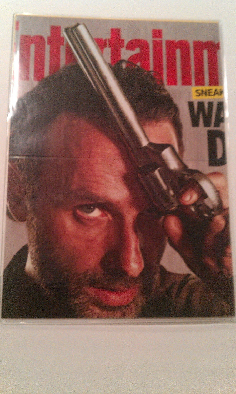 PASSPORT COVER Walking Dead Andrew Lincoln Recycled