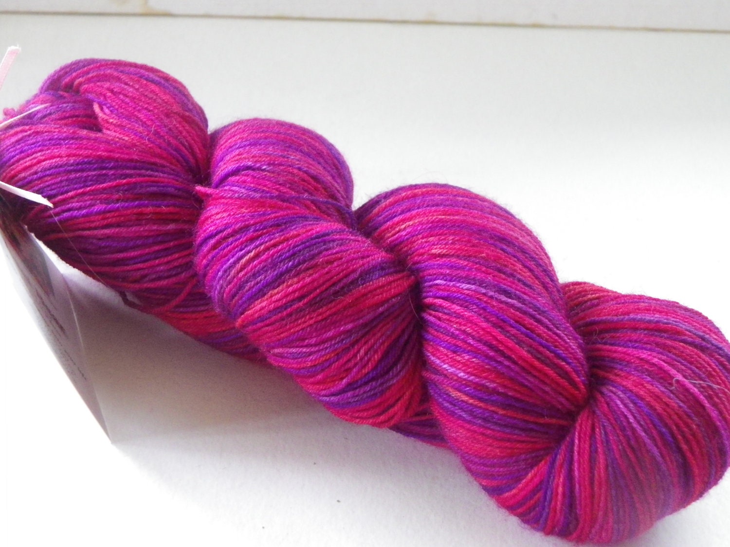 Bounce. Blue Faced Leicester  Sock Yarn 100grms .Guinevere