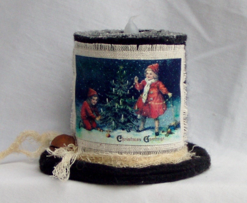 items similar to christmas vintage themed top hat with items similar to christmas vintage themed top hat with
