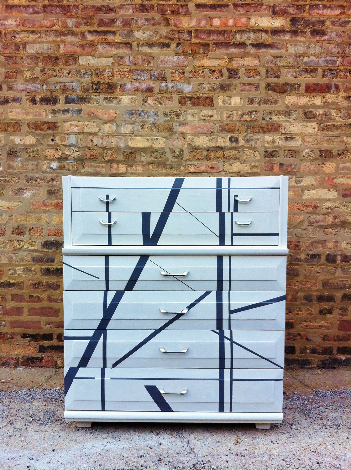 Graphic Vintage Dresser