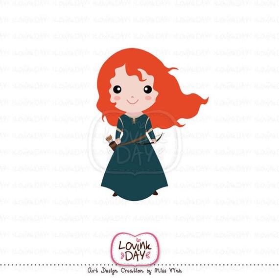 princess merida clipart - photo #11