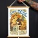 Vintage French Advertisements. Bieres de la Meuse by Mucha Wall Hanging - 015CV