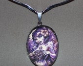 How About A Little Head Burlesque  BigToe Silver Choker